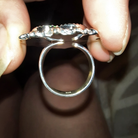 Krush Kandy 925 Sterling Silver Galaxy Opal ring - Picture 11 of 11